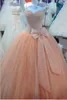 2017 princesa cristal beading ball vestido quinceanera vestido com arco lace up plus size doce 16 vestido vestido debutante vestidos bq104