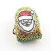 Santa Claus Design Sequin Coin Portemonnees Vrouwen Geldzakken Meisjes Dames Portefeuilles Kinderen Kinderen Leuke Kerst Portemonnee Kaarthouder