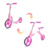 귀여운 어린이 자전거 AEST B02 어린이를위한 미니 킥 스쿠터 균형 자전거 연령 3 - 5 핑크 색상