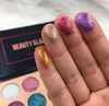 New Pressed Glitter Beauty Glazed 15 Colour Paillettes Palette Eyeshadow Highlighter Shimmer Eye shadow Beauty Makeup Brand