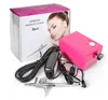 Nytt ankomstvärde Airbrush Set Kit Pen Kroppsfärg Makeup Spray Gun för nagelfärg med 5 * Rengöringsborste 1 * Luftkompressor 1 * Häst 2 * Stencil