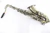 Kostenloser Versand Neue Tenor-Saxophon-Instrumente Blechblasinstrumente Antik-Kupfer-Tenorsaxophon mit Mundstück Anpassbares Logo