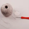 50g / bola de alta qualidade Rendas de Algodão Fio fio de rendas de verão Para Crochê Tricô Por 1.25mm Crochet Ganchos Frete grátis