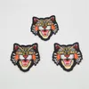 15pcs Tiger Head Applique Embroidered Patches iron On Patch Lace Motifs Decorated324k