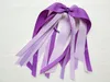 Girl cheerleaders cheered hair accessories fascinator headband Ponytail Streamers various color korker ponytail holder hair bows PD001