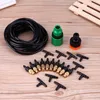 Outdoor Garden Misting Cooling System Montage 4 / 7mm Slang 10 stks Nozzles Kit Sprinkler Watering Kits Systeem Tuinbenodigdheden