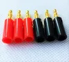 Sovo 20 Banana Speaker Wire Cable Screw Plugs Conectores 4mm