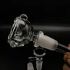 Diffuseur en verre Downstem 14mm femelle à 18mm mâle Down Stem avec 2pcs 14mm bols en verre mâles Ash Catcher pour Silicone Bong Water Bongs