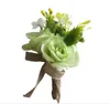 Een zijde vele kleuren bruiloft boeketten bloem voor de bruid en bruidegom bloem corsage bruidegom accessoires