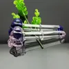 Skull bone single color round pipe   , Wholesale Glass Bongs Accessories, Water Smoking,