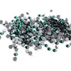 1440 Pezzi Emerald Fix Strass SS12 Fix Strass posteriori piatti Tessuto per cucire Strass per indumenti Nail Art Stone9605192