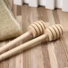 8cm 10cm 15cm Mini bâton de miel en bois cuillère en bois bâton miel Dipper miel remuant Bar Party Supply OPP sac emballage expédition rapide