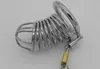 Male Chastity Devices Cock Cages Stainless Steel Chastity Bondage Fetish SM Sex Toys Art Cage Device With Chastity Penis Lock