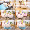 Unicorn Pillow Air Conditioning Blanket Two In One Multifunctional Throw Plush Toy Sofa Cushion Home Decoration Hot Sale 46fj hh