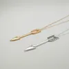 Arrow Charme Halsketten Für Frauen Mädchen Legierung Pfeilspitze Anhänger Halskette Modeschmuck