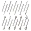 Freeshiping 20Pcs Fraises Rotatives Set 3mm Shank HSS CNC Lime CNC Fraise Gravure Bits pour Forage Boiserie Électrique Accessoires De Broyage