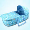 Taşınabilir Bebek Beşiği Bebek Carrycot Katlanır Bebek Yatağı Kolay Taşıma Yenidoğan Seyahat Bassinet Bebek Uyku Sepeti