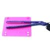 Liso Ferro Resistente ao calor Esteira de silicone Straightener Curling Hair Styling Accs Hot
