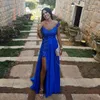 Blau Sexy Cocktailkleider Mit Chiffon Overskirt Fashion Schulterfrei Spitze Appliques Mini Abendkleider 2018 Charming Evening Party Dress