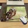 Mousepad do animal da coruja engraçada de Maiyaca decore sua mesa em casa e mesa de escritório Gming tapete do mouse pad (22x18x0.2cm)