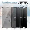 Full Glue Privacy Screen Protector Film Tempered Glass Anti-Spy 9H Hardness For iPhone 15 14 Pro Max 14Pro 13 13PRO 12 Mini 11 XS XR X 8 7 6 Plus Factory Sales