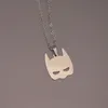 Everfast Batman Pendants Halsband Rostfritt stål Söt mask Charms Choker Halsband Kvinnor Flickor Doctor Christmas Gift Jewelry9483467