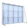 Aluminium Flower Wall Folding Stand Frame For Wedding Backdrops Straight Banner Exhibition Display Stand Trade Advertising Show