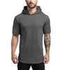 Marque Designer-Mens Jogger Hoodie T-shirt À Manches Courtes Nouvelle Mode Coton Casual Hommes Chemise Pour Zipper Pull Survêtement