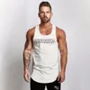 Verão sem mangas mens Novas roupas fisiculturismo fitness muscular homens colete sportswear undershirt