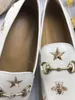2022 New star + bee lady flat bottom leather shoes full size 35-41 black. Beige.