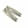 Flat en Bend Nail Clippers Nail Beauty Manicure Gereedschap met handvat Scherpe pedicure Grote en kleine schaar F1144