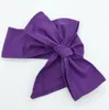 Garotas de grande porte arco amarrado Turbano Child Diy Cabeça embrulhada Big Bow Hairband Photo Prop Spoers Presente Crianças Bandada da cabeça