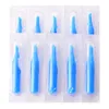 250pcs Professionell Tattoo Tips 5ft / 7ft / 9ft / 11ft / 13ft Engångstatuering Tips Blå steril munstyckspetsplast för tatuering