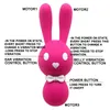 Kraftfull 3 Motors Cute Rabbit Vibrator 10 Speed ​​Läge Sexprodukter Stimulera Clitoral Par Flirta Vuxen Sexleksaker För Kvinnor Y18100802