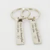 "Drive Safe Handsome/beautiful I Love You" Key Ring Couples Keyfob Keychain Creative Gift Lovely Keyring For Women Men Lovers