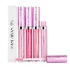 Marca Maquiagem HANDAIYAN diamante brilho metálico Batom Charming Longa Duração Tattoo líquido Batom Glitter Powder Lip Gloss