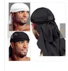 Оптовая торговля-мода хип-хоп шляпа Европейский хип-хоп шарф мужской спандекс Король Durag Skullies шапочки