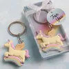 100 sztuk Rainbow Unicorn Keychina Favors Urodziny Prezenty Prezenty Brelok Event Wady Data Rocznicowa Keepsake Baby Shower