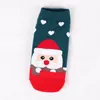 Schneeflocke Elch Weihnachtsmann Weihnachtsbär 1 Paar Baumwolle Winter Herbst Mädchen Jungen Socken Kinder Söckchen