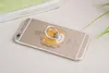 10 stks Retail Personalized DIY Design Telefoon Ring Houder voor iPhone 6 6s Samsung Note 8 Universele Acryl Ring Stand met elke vorm aangepast