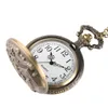 Schweiz Farmers Life Pocket Watch Cows Buffalos Slim Halsband Souvenior Gåvor för vänner Män Kvinnor