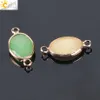 CSJA Shiny Murano Facet Glas Losse Bead Crystal Beads Voor DIY Handgemaakte Sieraden Maken Craft Multicolor Connector Pendant Groothandel E879