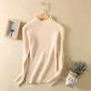 Women's Sweaters Quality Winter Sweater Women High Collar Pure Cashmere Blend Female Soft Wool 2022 Warm Pullover D00204