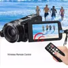 Ordro HDV-Z80 Digital Video Camera HD 1080P Portable Full HD 10x Optical Zoom 3.0" Touch Screen Camcorder with Remote Control