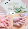 Moda 3D Sahte Çivi Yanlış Tırnak Plastik Nail Art İpuçları Tam Kapak yanlış fransız tırnak sanat İpuçları Gelin Parmak Güzellik