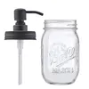 Petróleo Friccionada Bronze Mason Jar Soap Dispenser 304 Bomba De Aço Inoxidável e Tampa Líquida Mão Dispensador de Sabão para Cozinha e Banheiro-No Jars