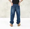 Fashion Men's Baggy Hip Hop Jeans Plus Size 30-46 Multi Pockets Skateboard Cargo Jeans For Men Tactical Denim Joggers Seasons Trousers Mens