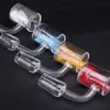 Thermochromique Buket Banger Quartz Nail Cadmium Core Fond Plat Top OD 26mm Clous sans dôme 14mm 18mm Mâle Femelle Dab Rig1538745