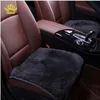 Rownfur Autostoel Cover Faux Bont Houd Warm Universal voor Auto Front Seat Covers Herfst en Winter Seat-Covers 1PCS 4373