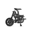 Ideawalk F1 36V 250W Motore Brushless 12 pollici Bicicletta elettrica pieghevole nera 25 km/h 60 km di chilometraggio